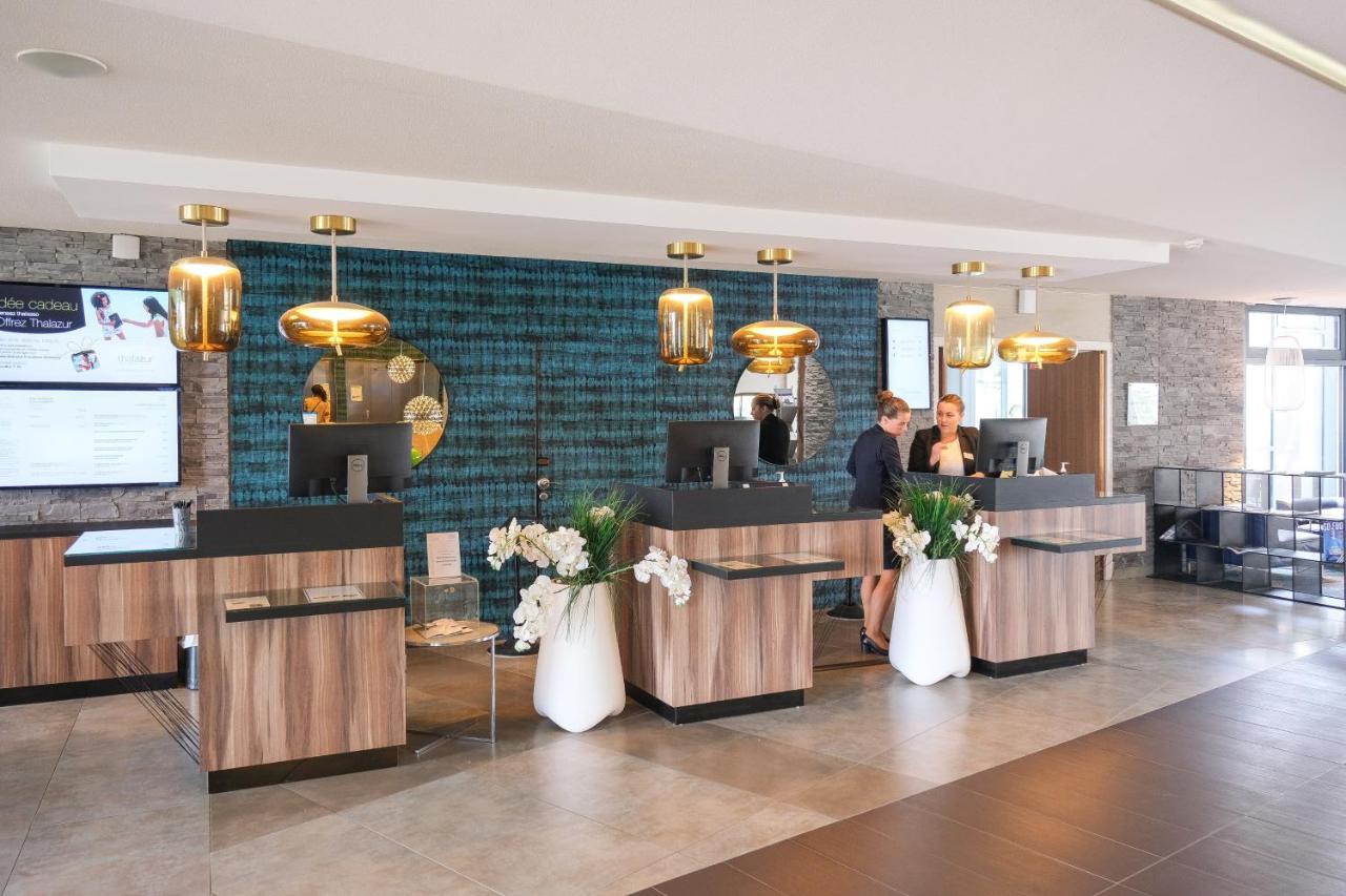 Thalazur Cabourg - Hotel & Spa Bagian luar foto
